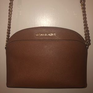 SOLD! Michael Kors Camel Crossbody Bag